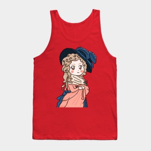 Cute Georgiana Cavendish Duchess of Devonshire Pixel Art Tank Top